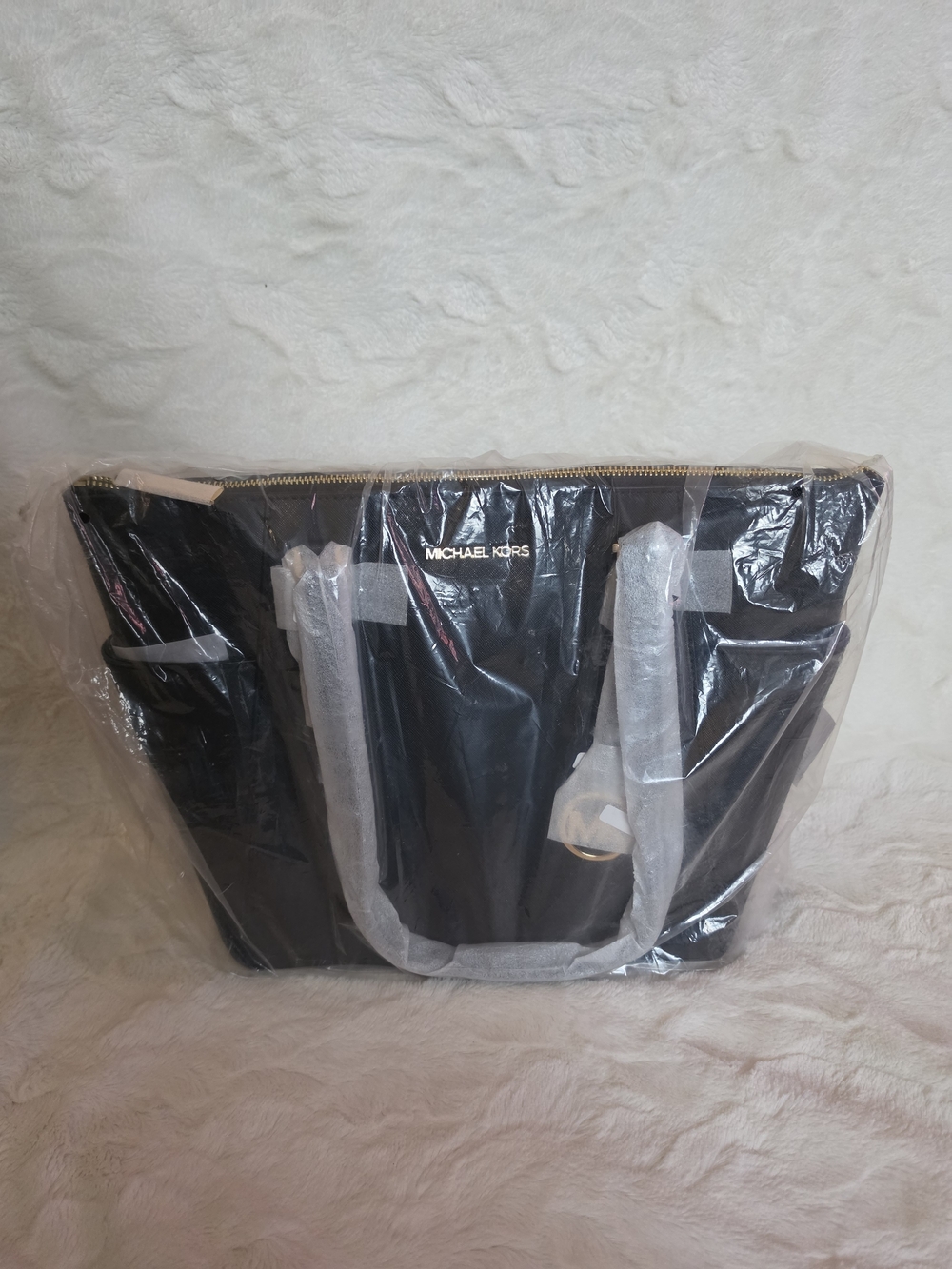 ‼️NWT - Michael Kors Charlotte Black Large Tote Purse